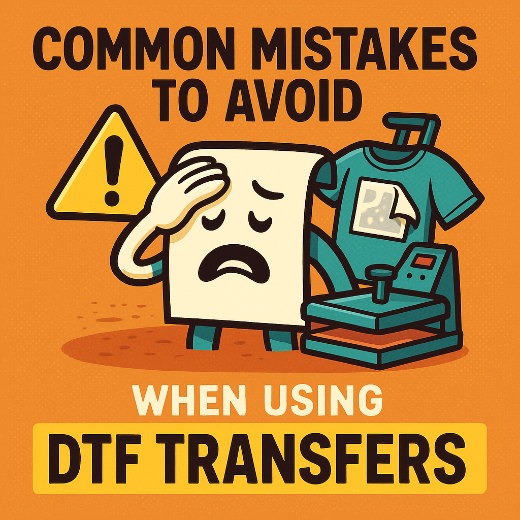 Common Mistakes to Avoid When Using DTF Transfers