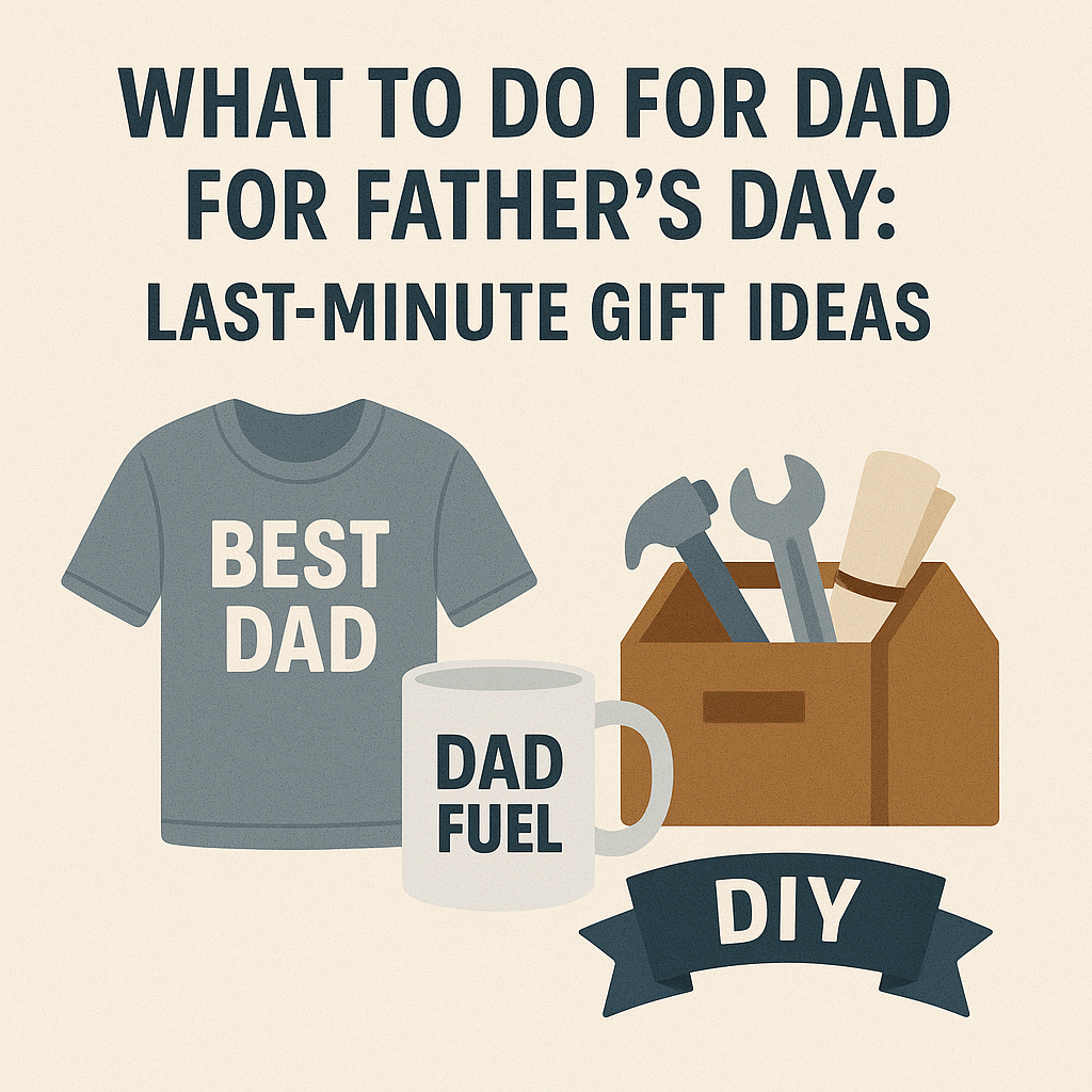 What to Do for Dad for Father's Day: Last-Minute Gift Ideas