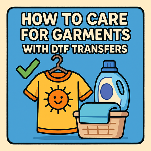 How to Care for Garments with DTF Transfers