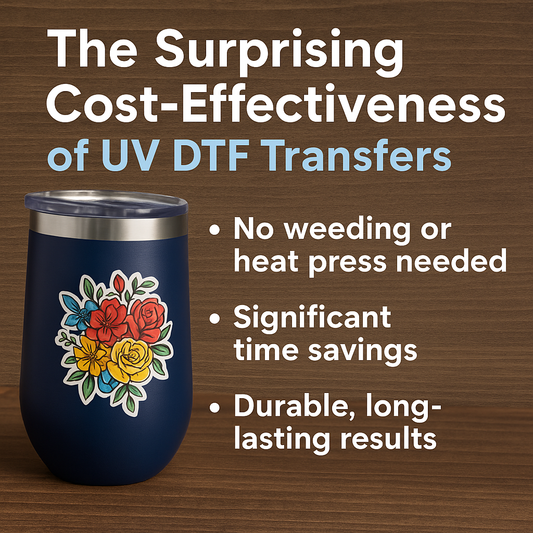 The Surprising Cost-Effectiveness of UV DTF Transfers