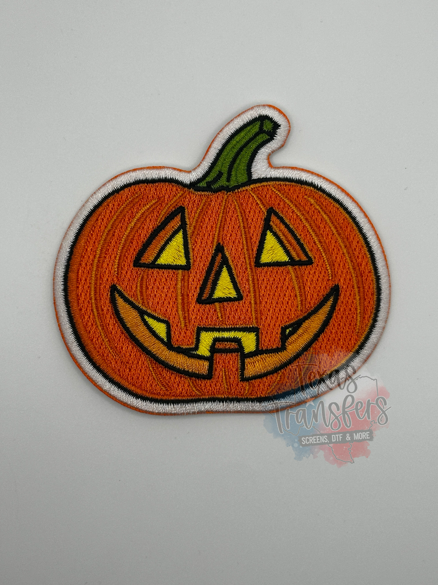 Jack O Lantern Iron-On Patch *DISCONTINUED* - Texas Transfers and Designs