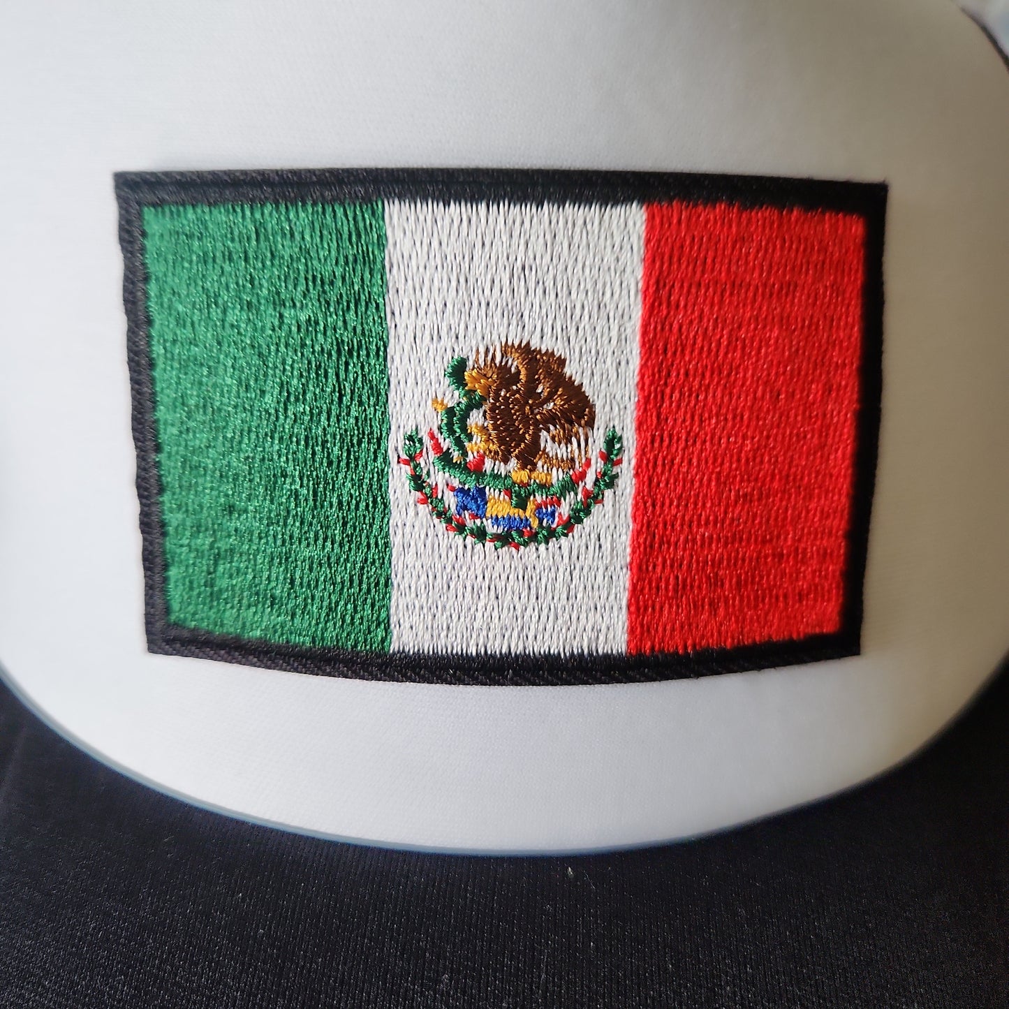 Mexican Flag (Large) Iron-On PATCH - Texas Transfers and Designs