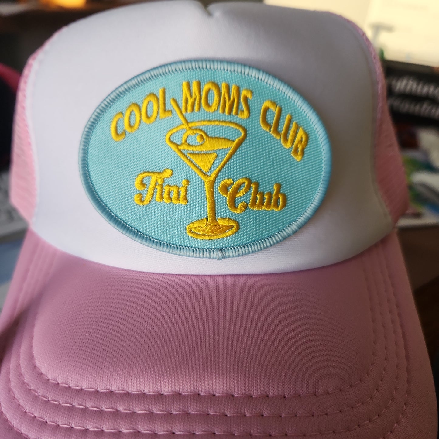 Cool Mom's Club Iron-On PATCH - Texas Transfers and Designs