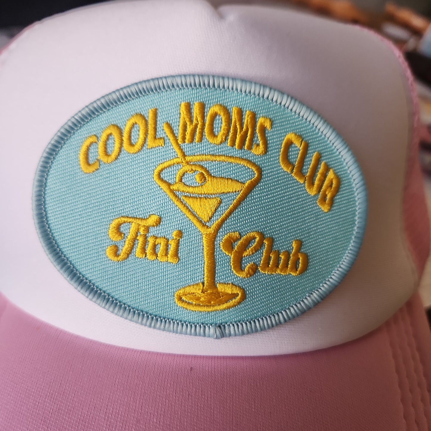Cool Mom's Club Iron-On PATCH - Texas Transfers and Designs