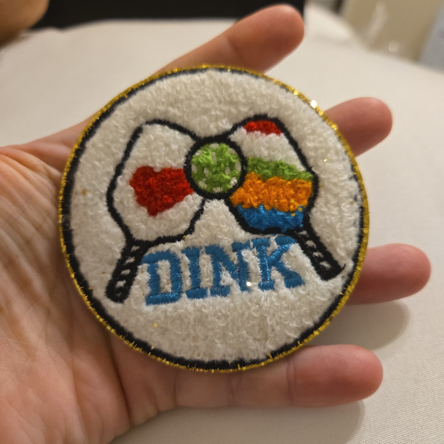 Dink Pickleball Iron-On PATCH - Texas Transfers and Designs