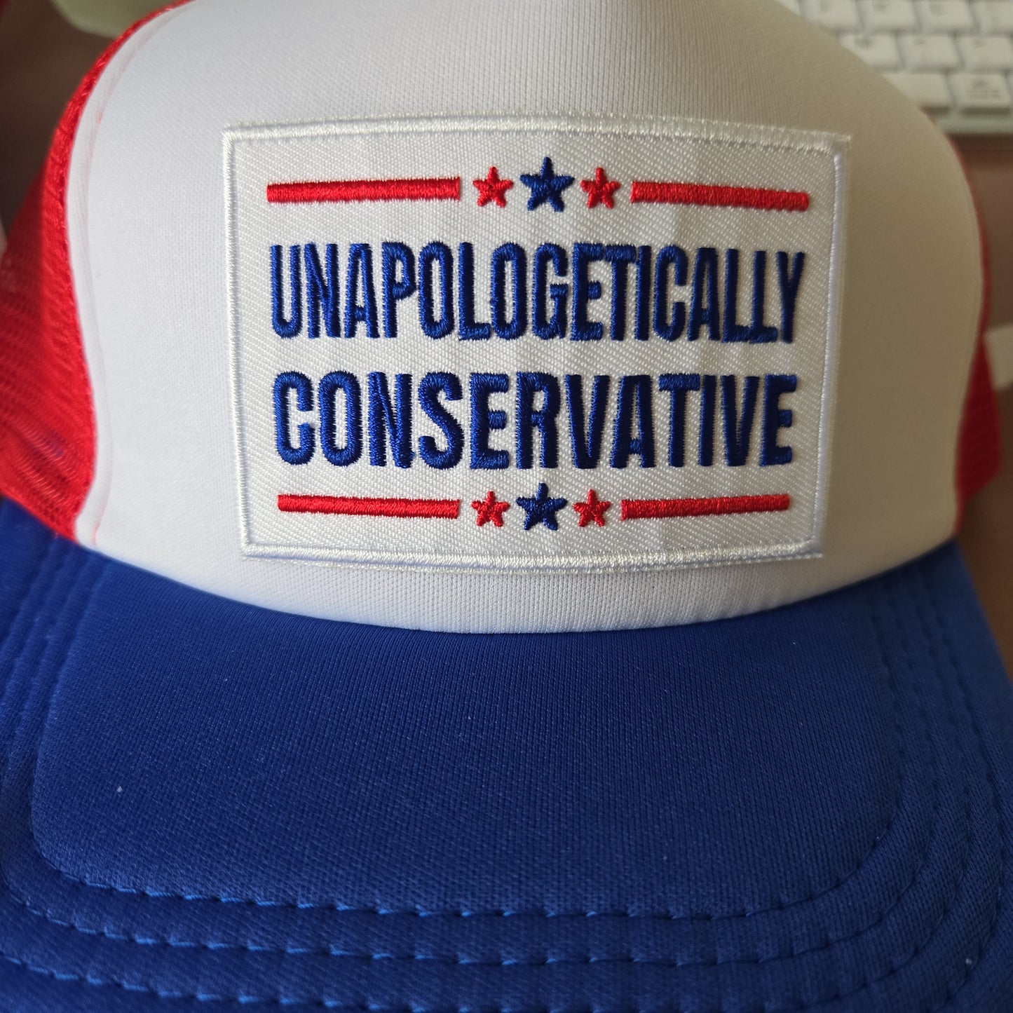 Unapologetically Conservative Iron-On PATCH - Texas Transfers and Designs