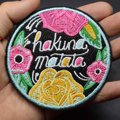 Hakuna Matata Iron-On PATCH - Texas Transfers and Designs