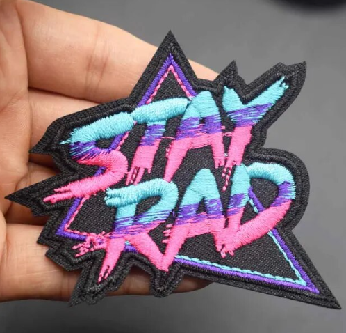 Stay Rad Triangle Iron-On PATCH