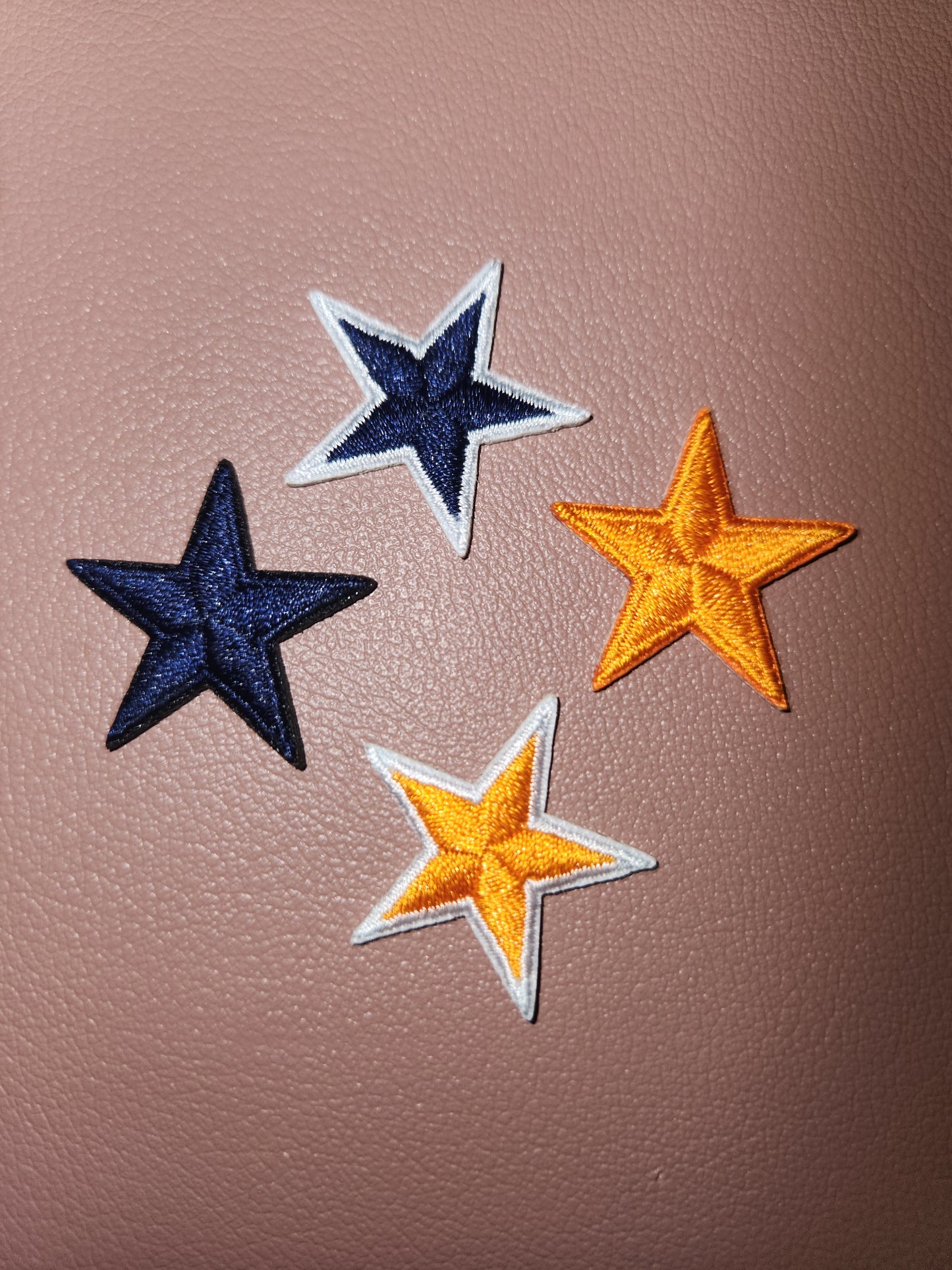 Orange Star 1" PATCH - Texas Transfers and Designs