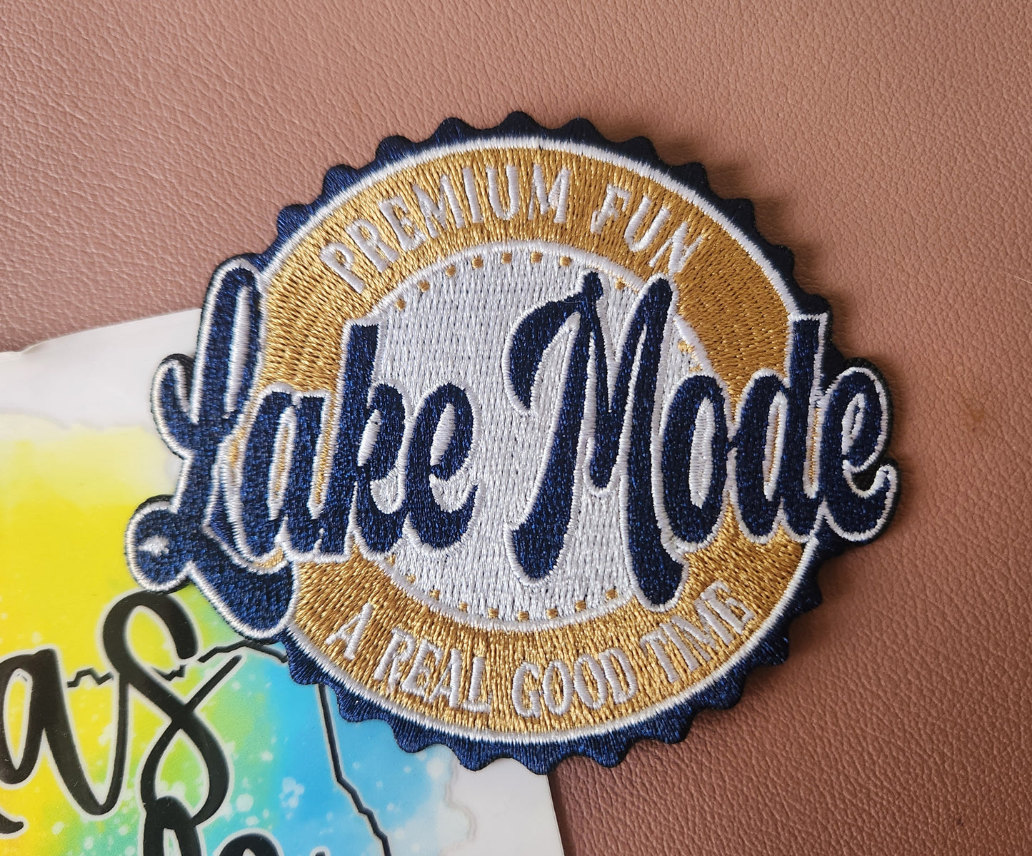 Lake Mode Iron-On PATCH - Texas Transfers and Designs