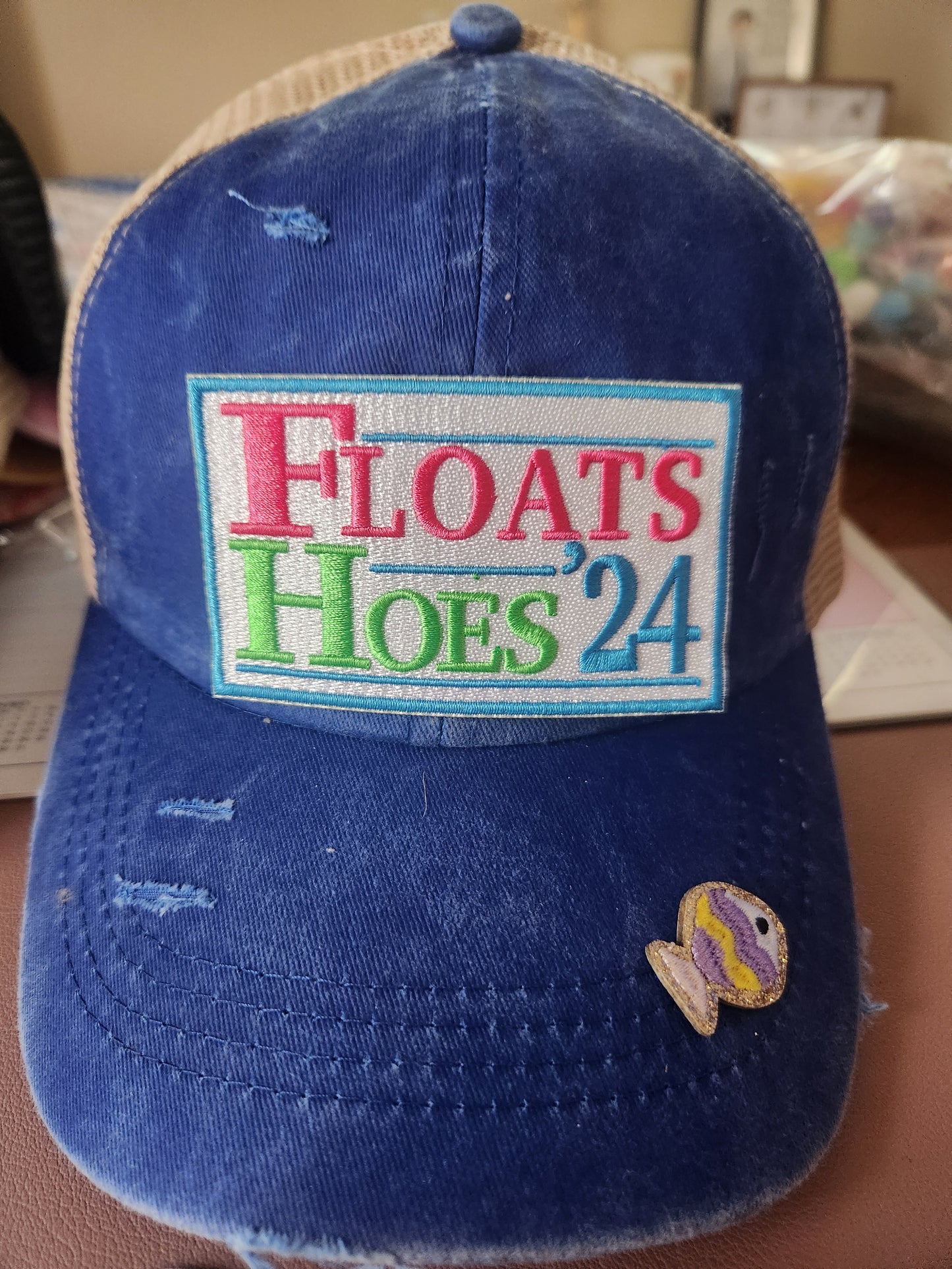 Floats Hoes 24 Iron-On PATCH - Texas Transfers and Designs