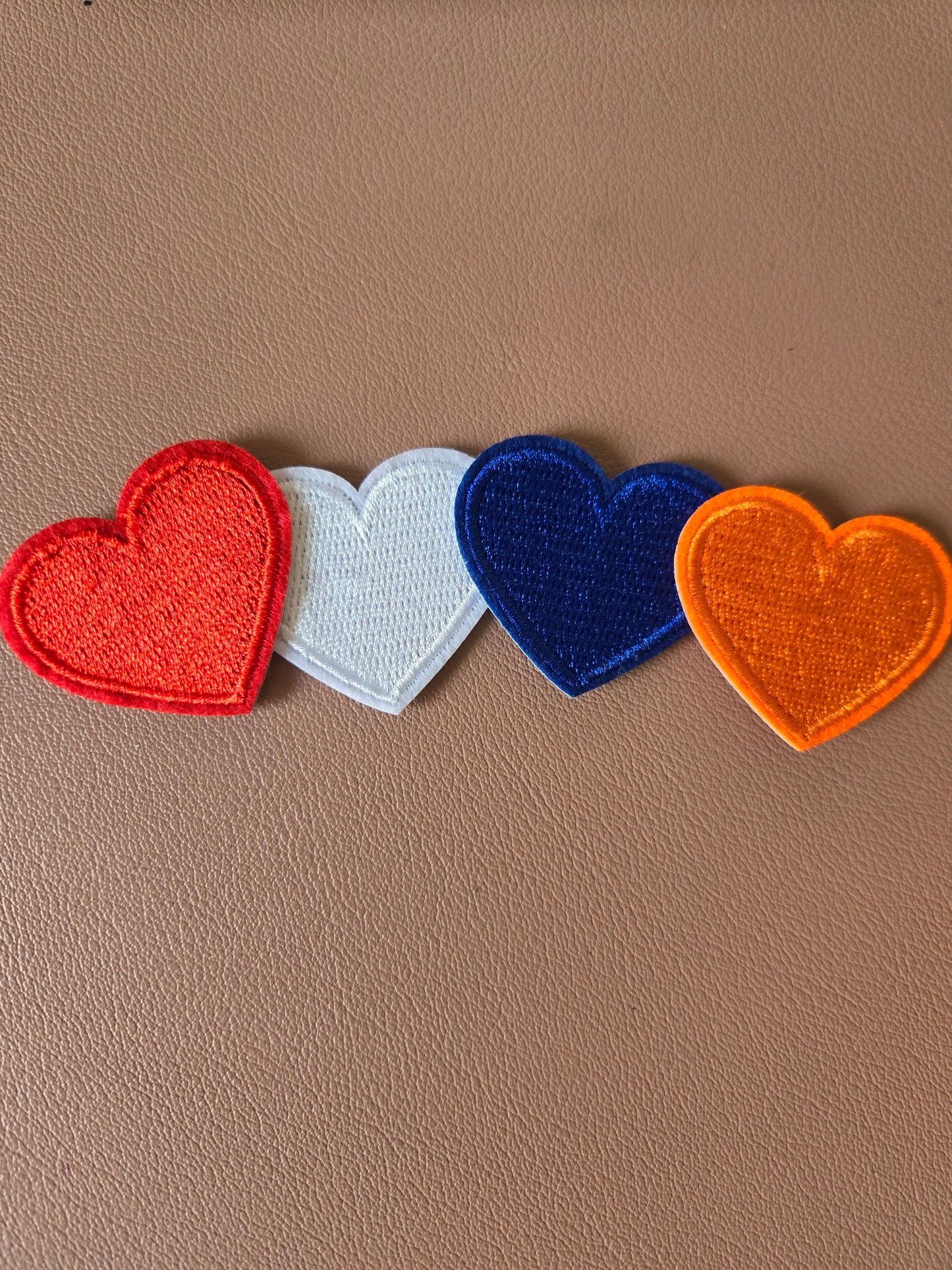 Small Hearts Iron-On PATCH - Texas Transfers and Designs