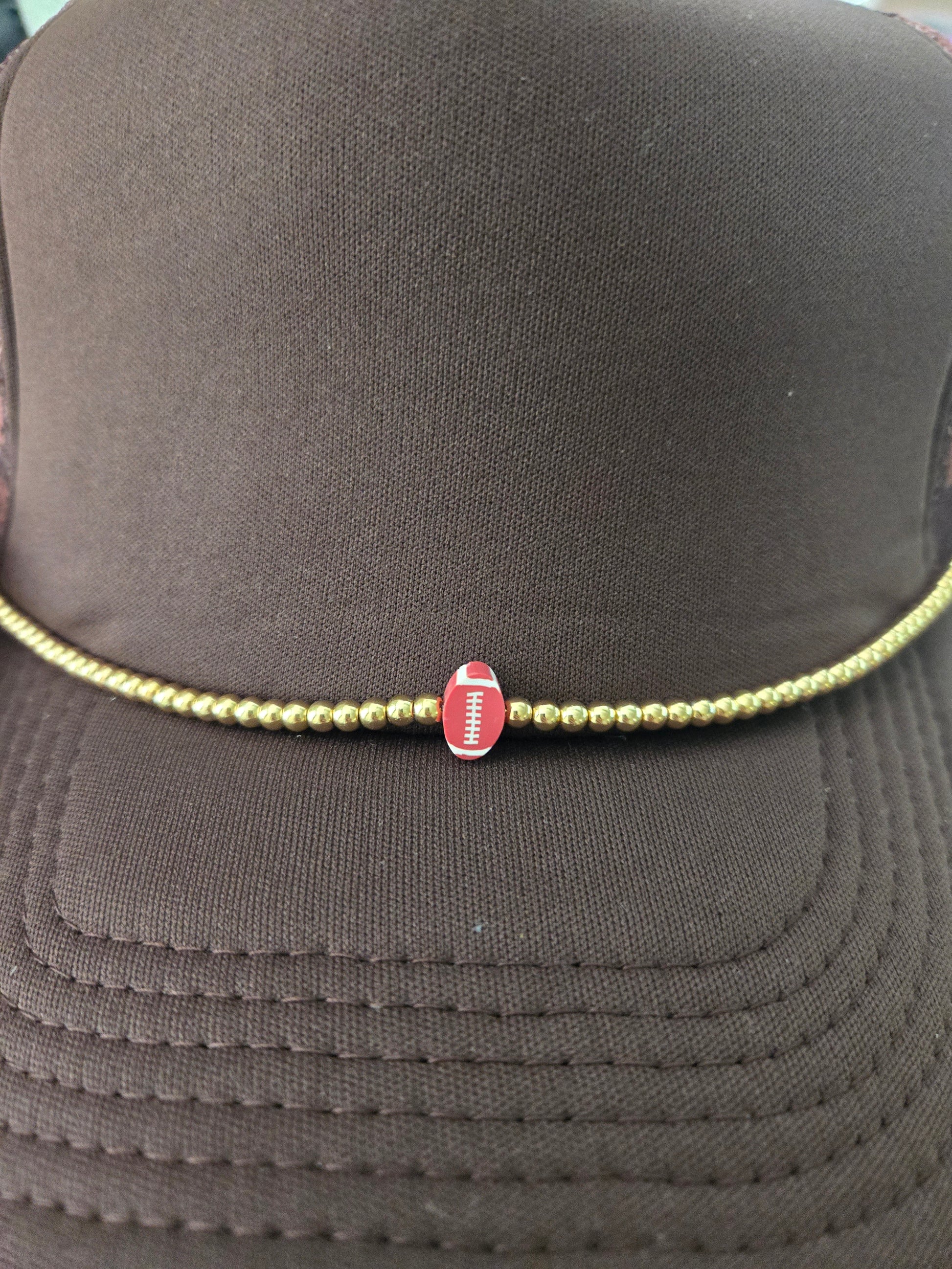 Football Hat Chains (Multiple Options) - Texas Transfers and Designs