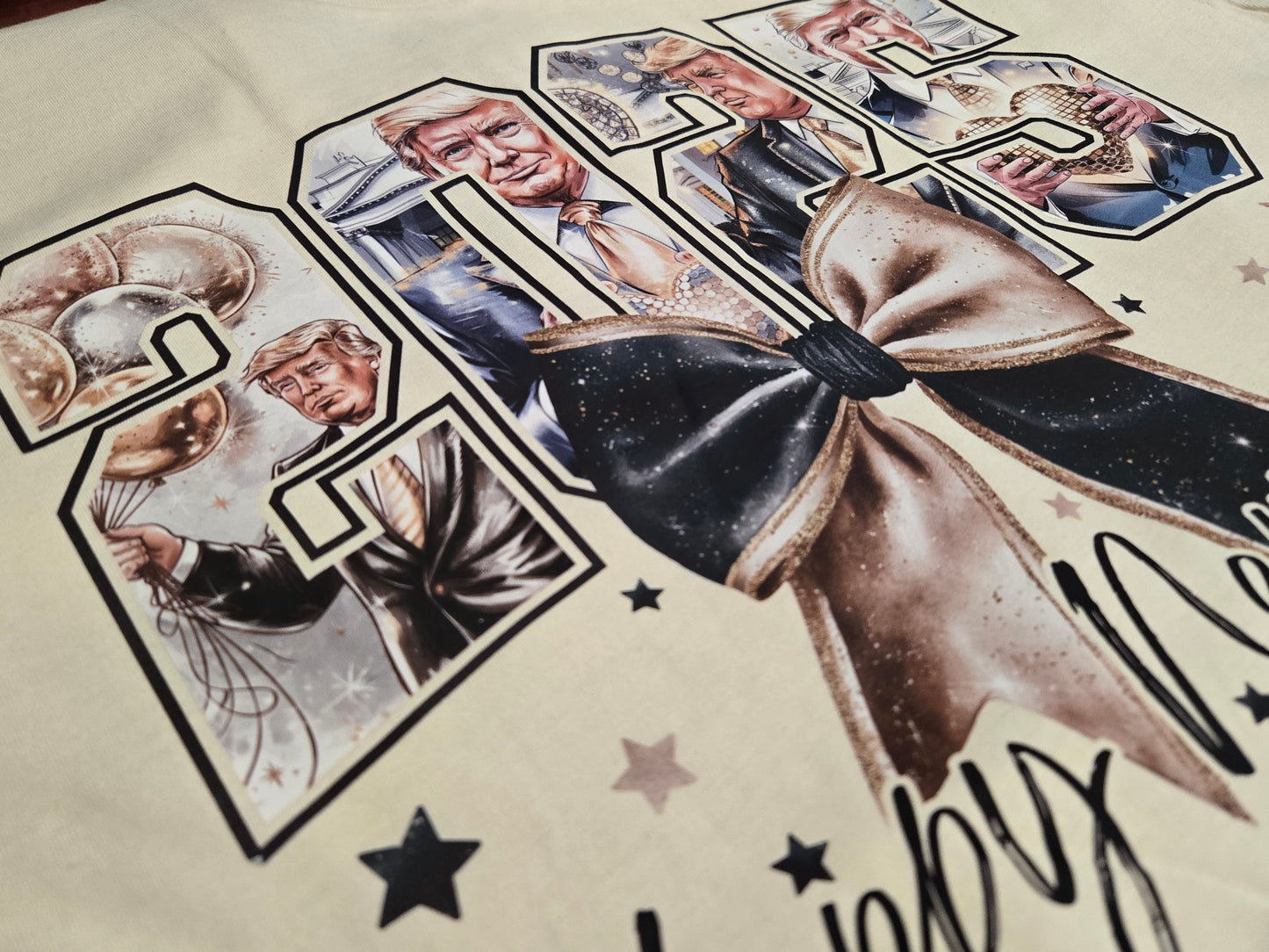 Trump Happy New Year DTF - Texas Transfers and Designs