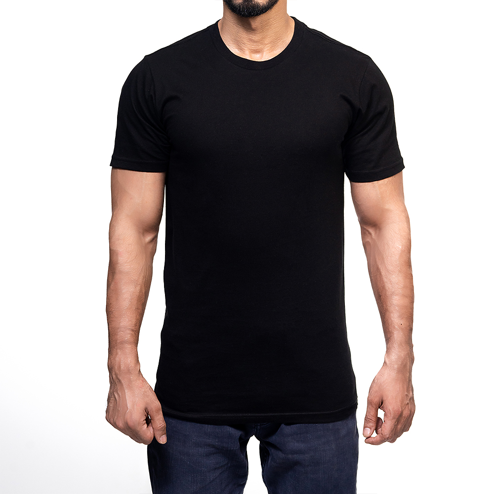 Black Blank T-Shirt - Texas Transfers and Designs