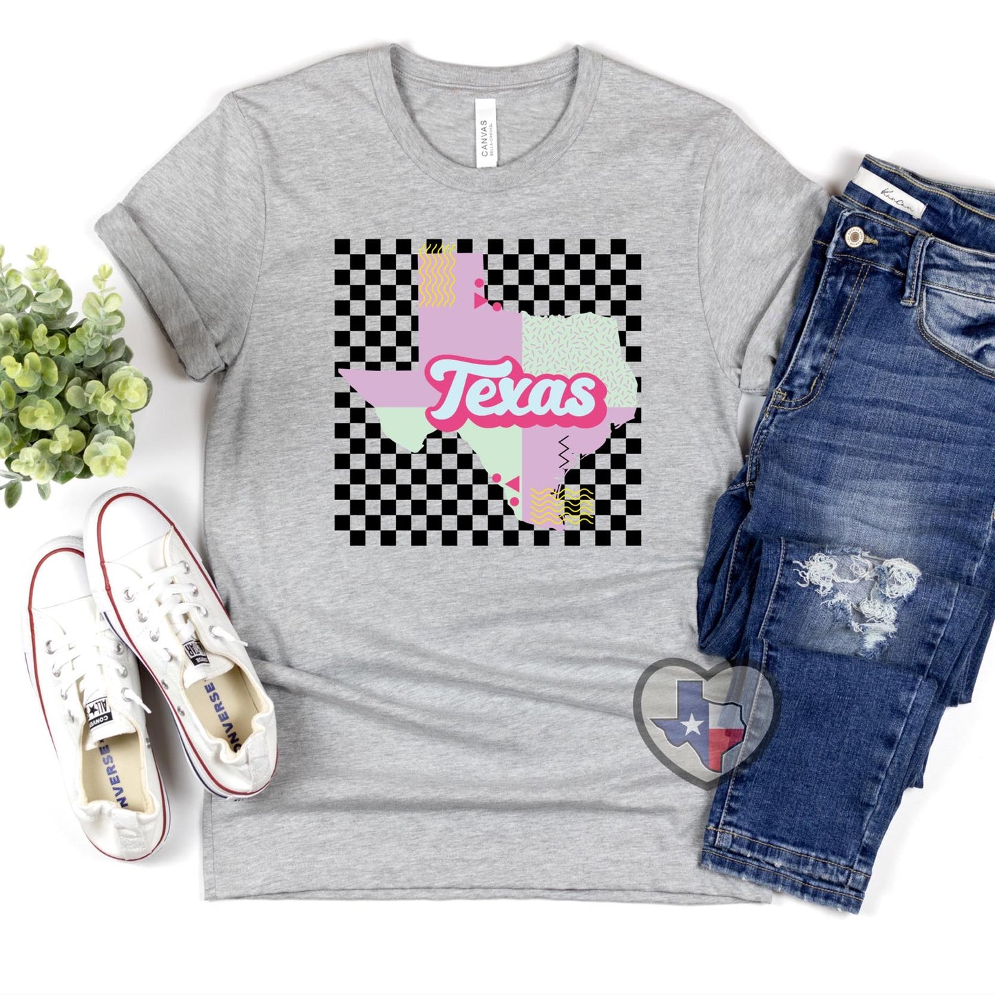 Texas Retro Vibes DTF - Texas Transfers and Designs