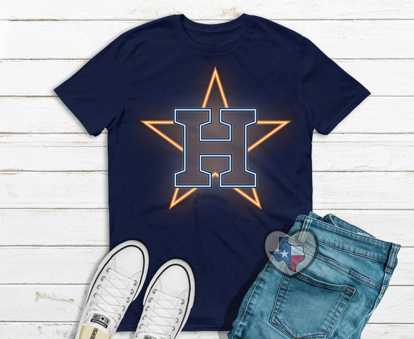 Houston Faux Neon DTF *EXCLUSIVE*