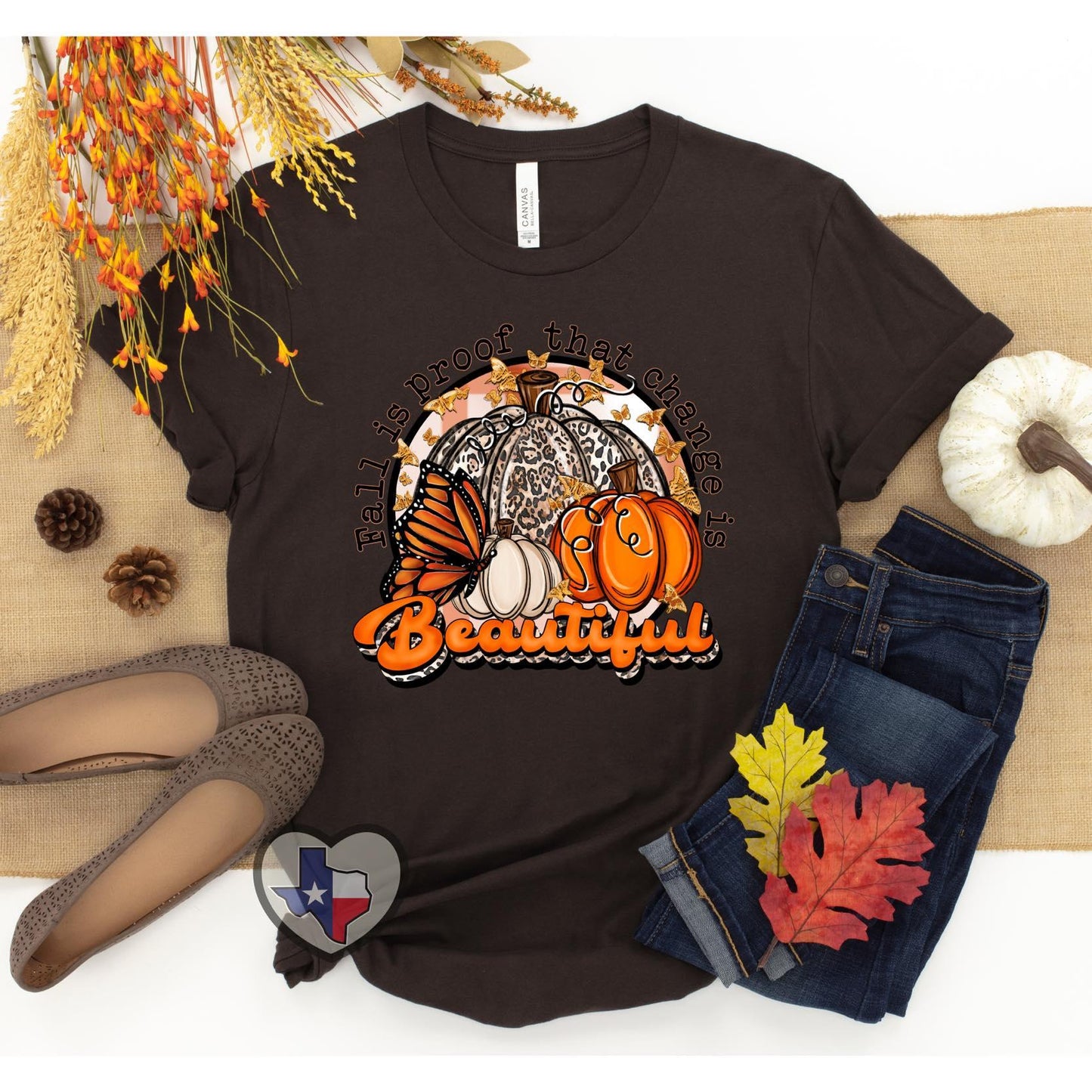 Fall is Proof DTF - Texas Transfers and Designs