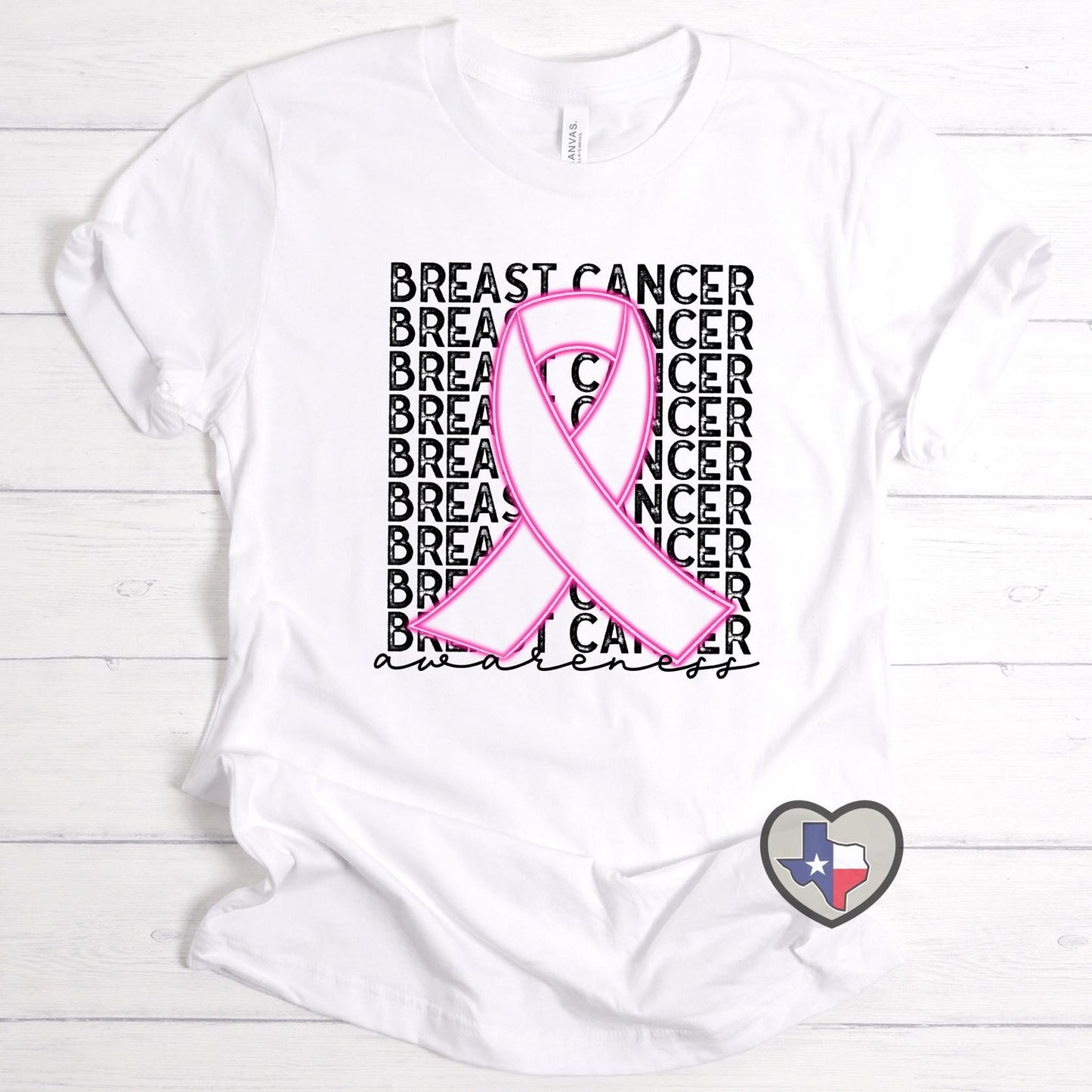 Breast Cancer Awareness DTF - Texas Transfers and Designs