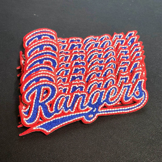 Rangers Iron-On Patch (3.5")