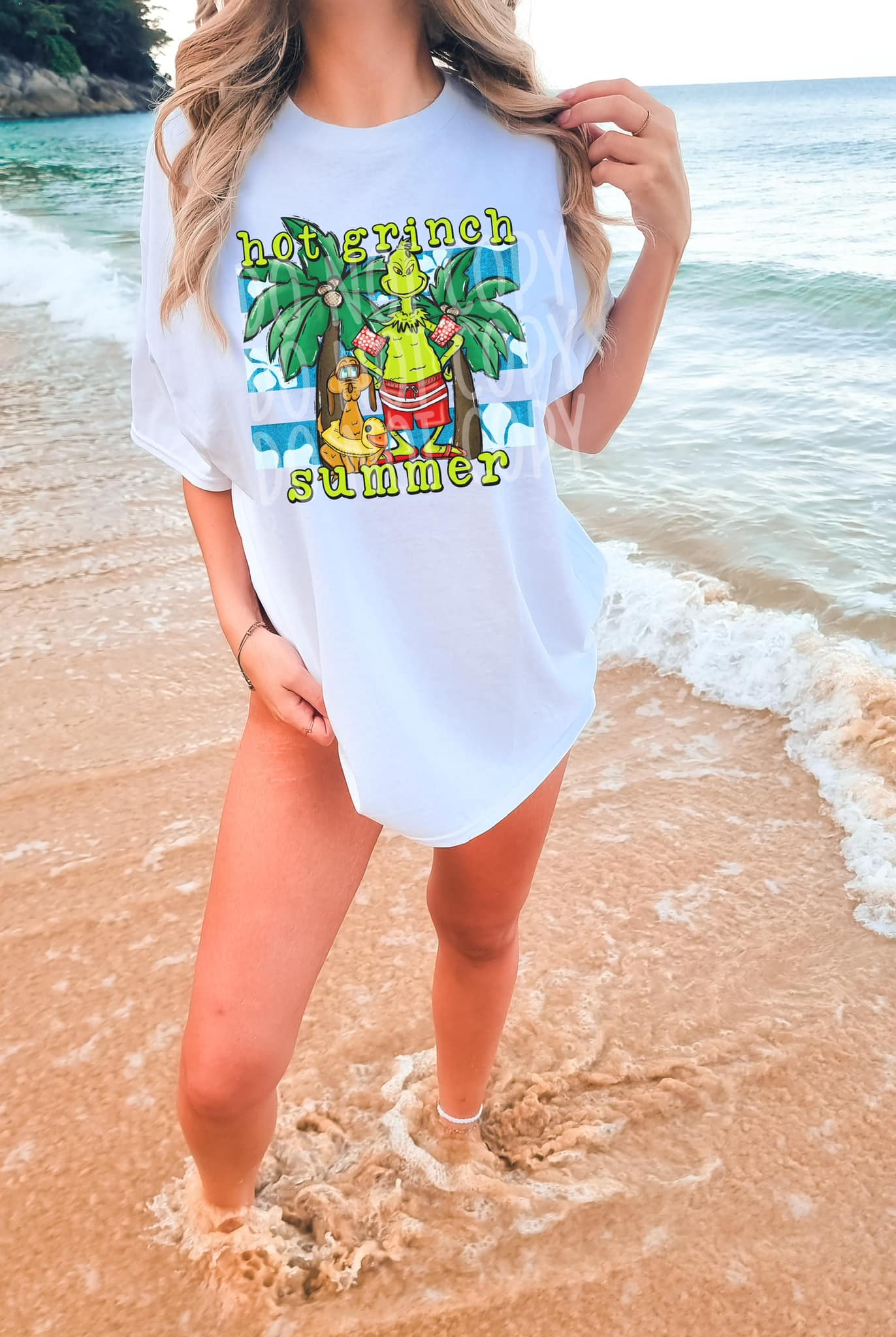 Hot Green Summer DTF - Texas Transfers and Designs