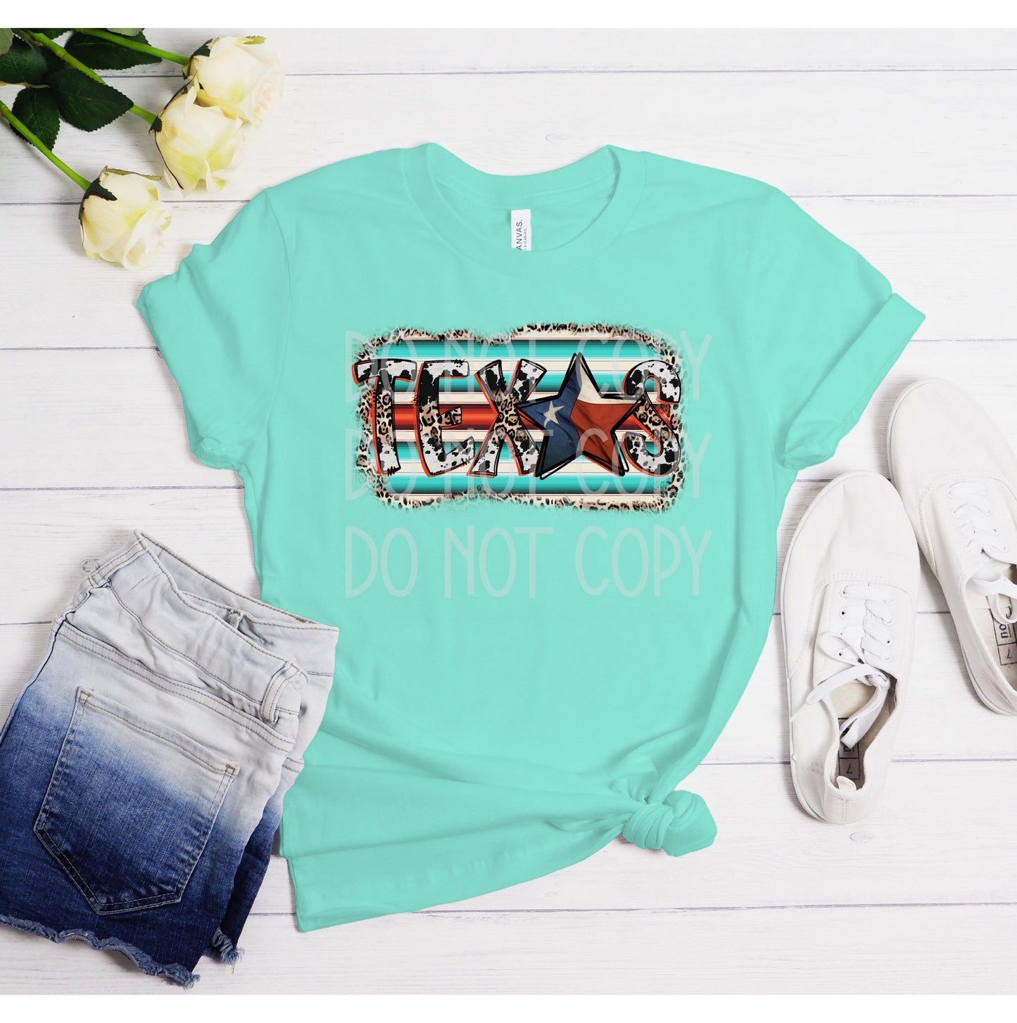 Texas Serape Star DTF - Texas Transfers and Designs