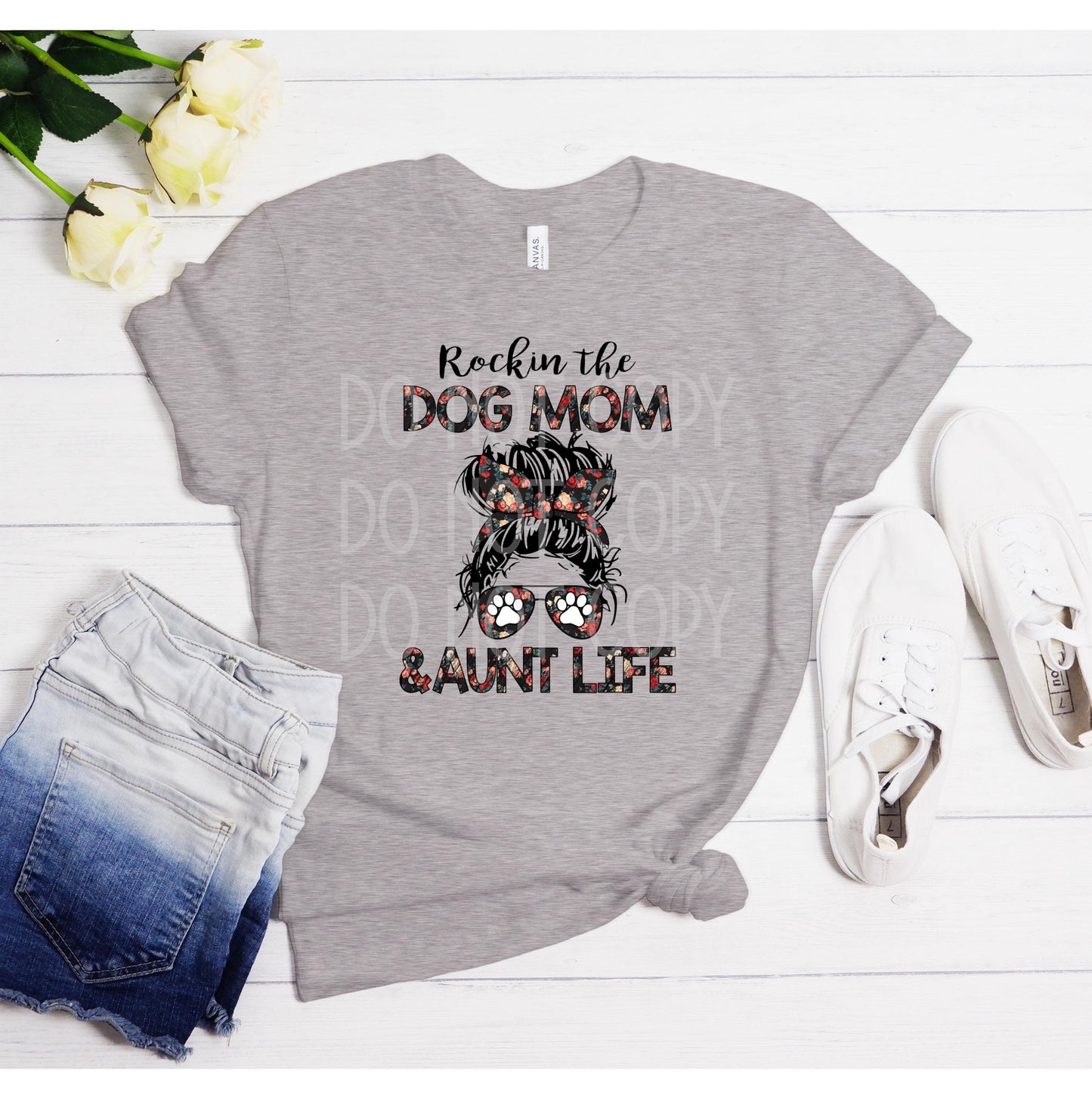 Dog Mom/Aunt Life DTF - Texas Transfers and Designs