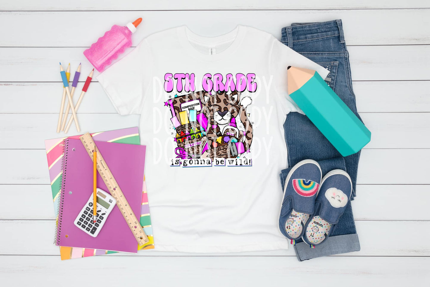 Fifth Grade is Gonna be Wild DTF - Texas Transfers and Designs