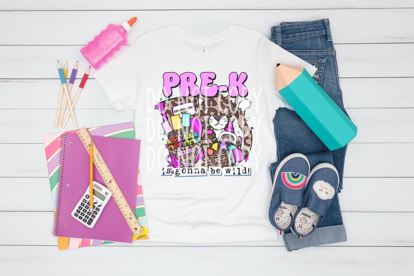 Pre-K is Gonna be Wild DTF - Texas Transfers and Designs