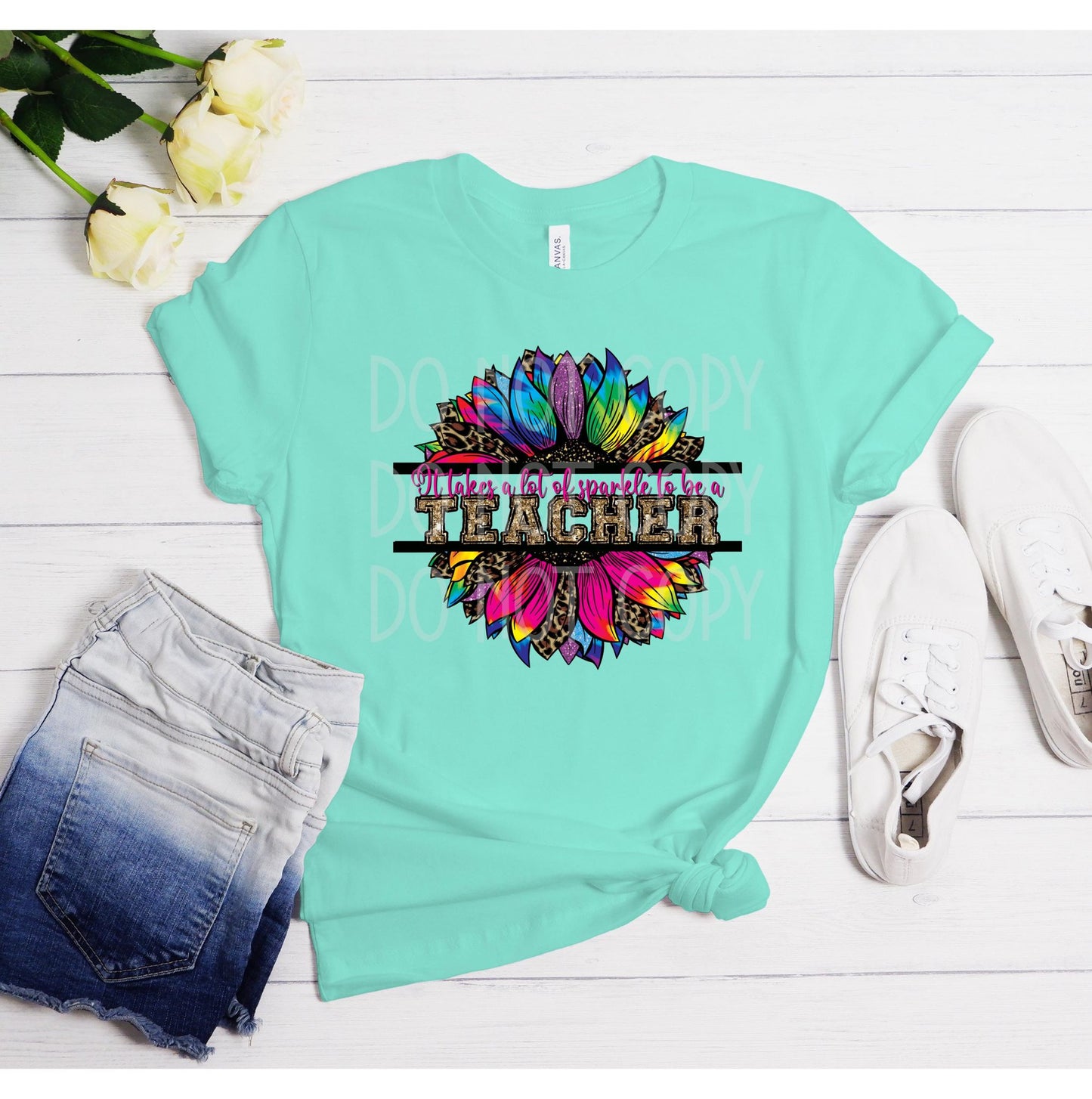 It Takes a Lot of Sparkle/Teacher DTF - Texas Transfers and Designs