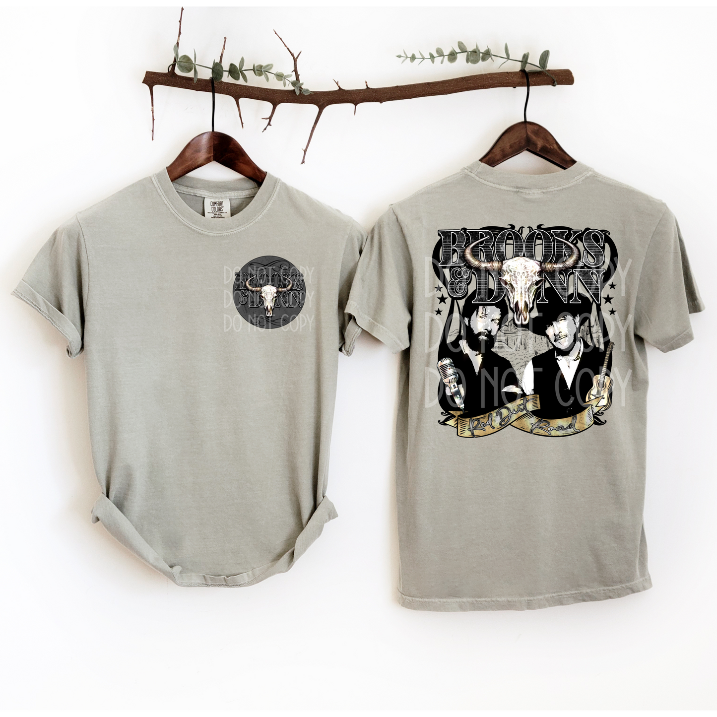Brooks & Dunn DTF - Texas Transfers and Designs