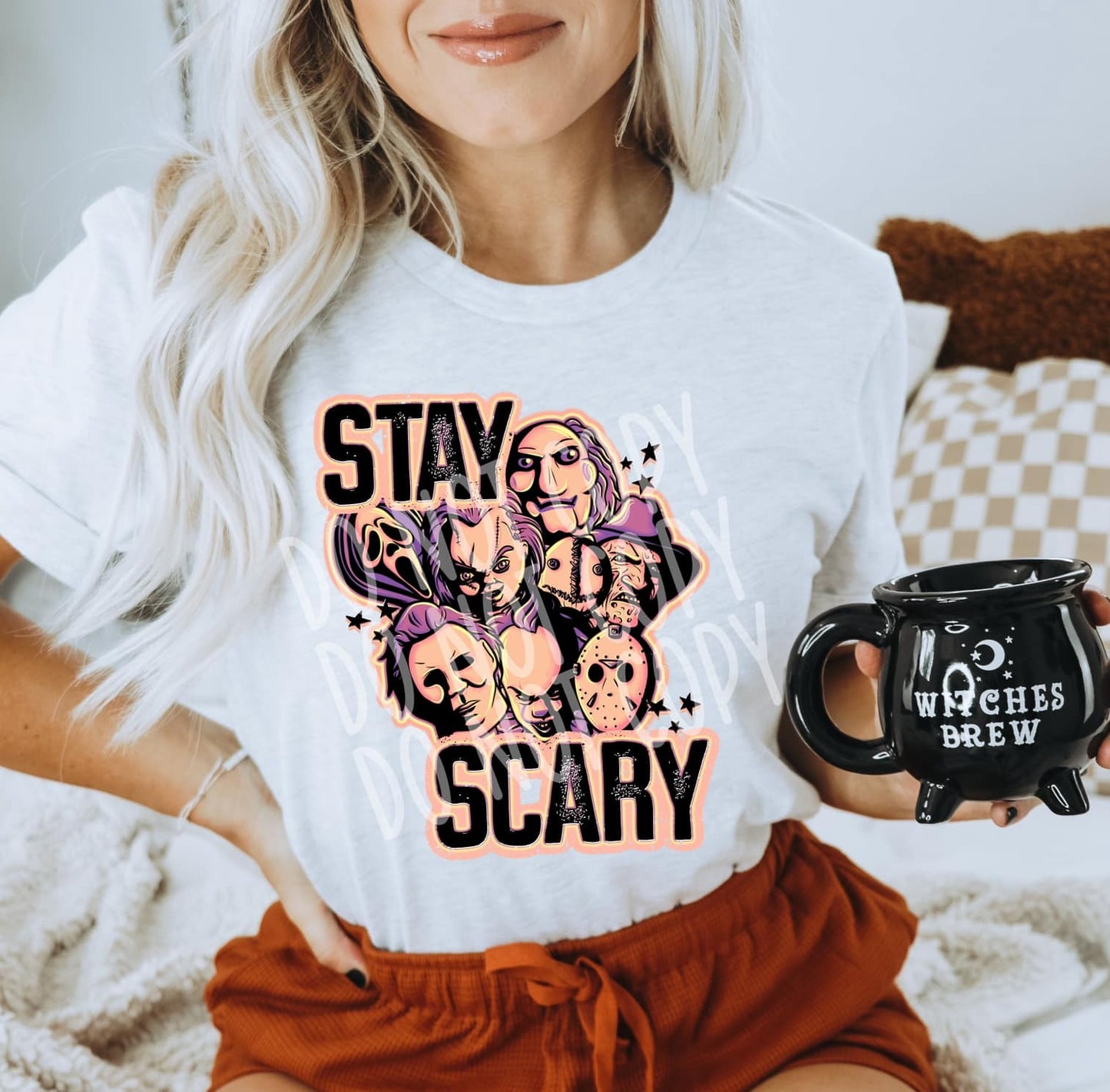Stay Scary DTF - Texas Transfers and Designs