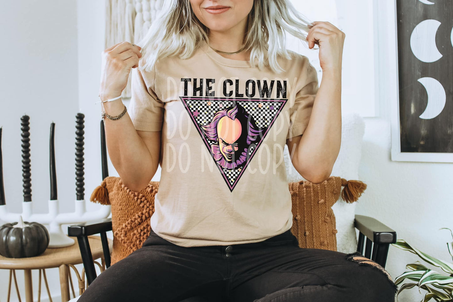The Clown DTF - Texas Transfers and Designs