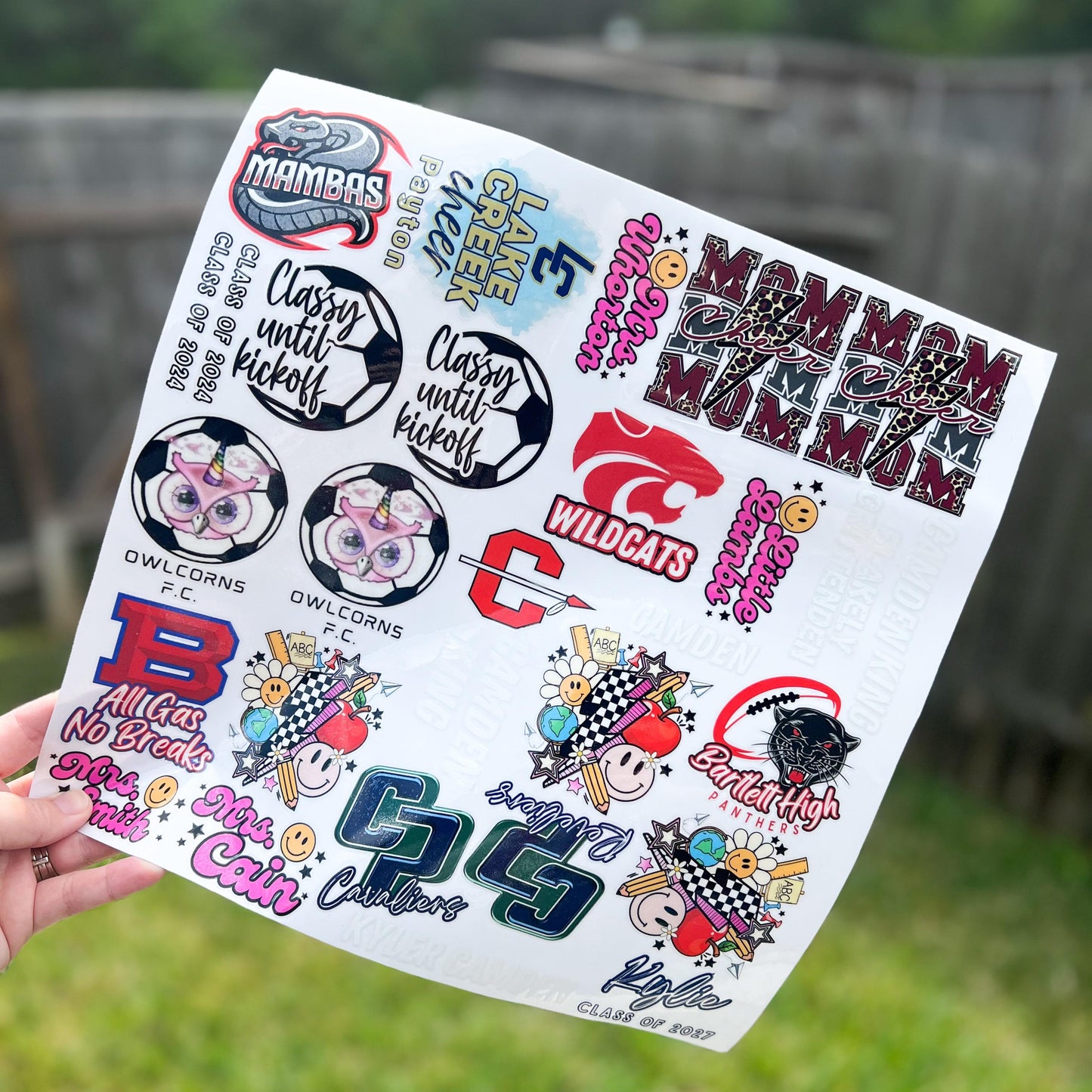 PRE-ORDER UV DTF Gang Sheet Builder - Texas Transfers and Designs