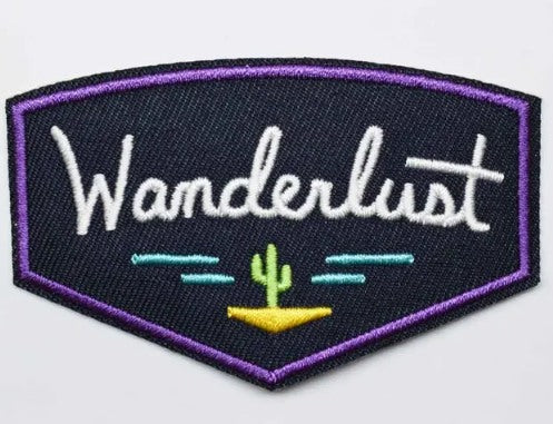 Wanderlust Iron-On PATCH - Texas Transfers and Designs