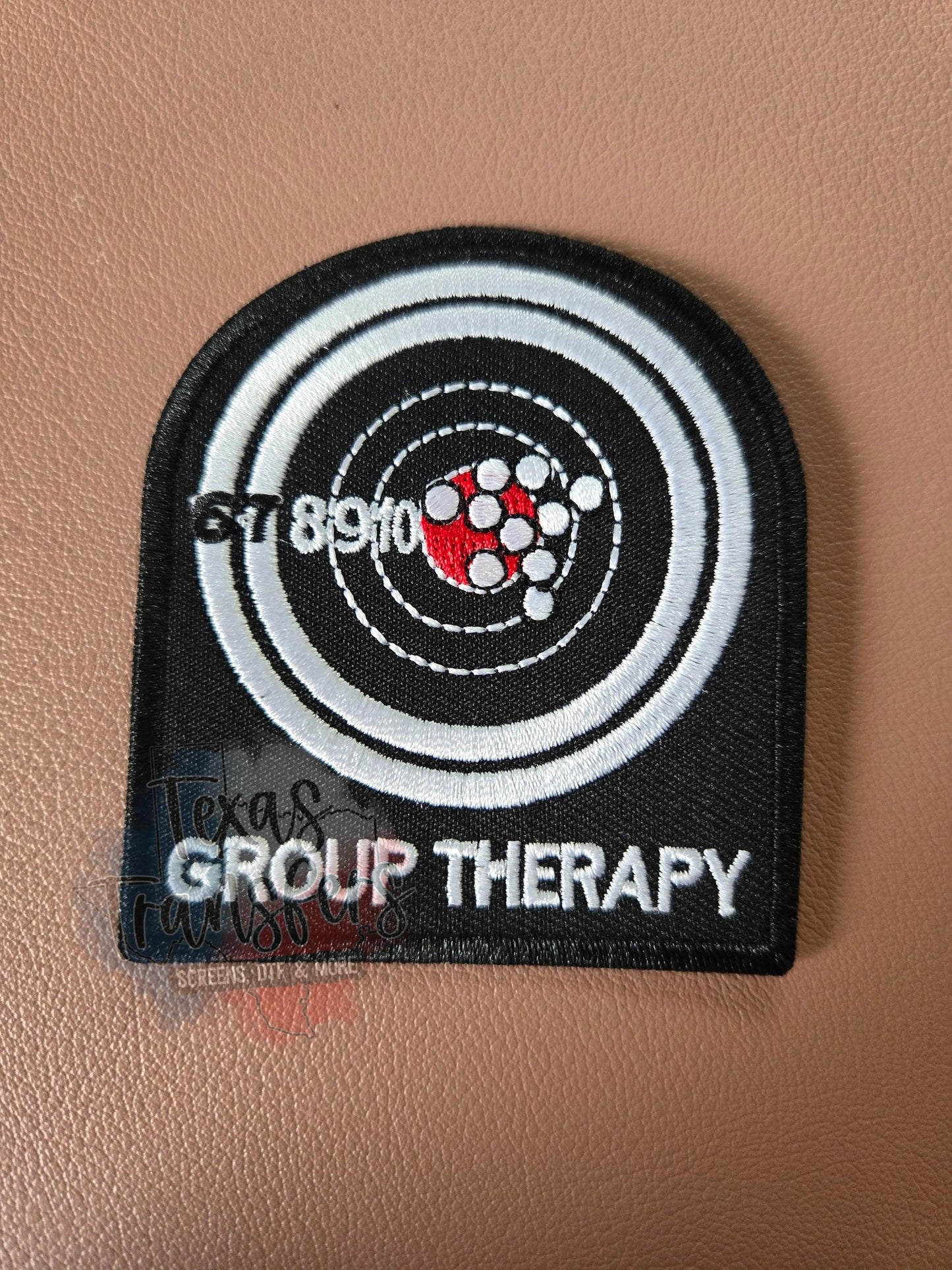 Group Therapy Iron-On PATCH - Texas Transfers and Designs
