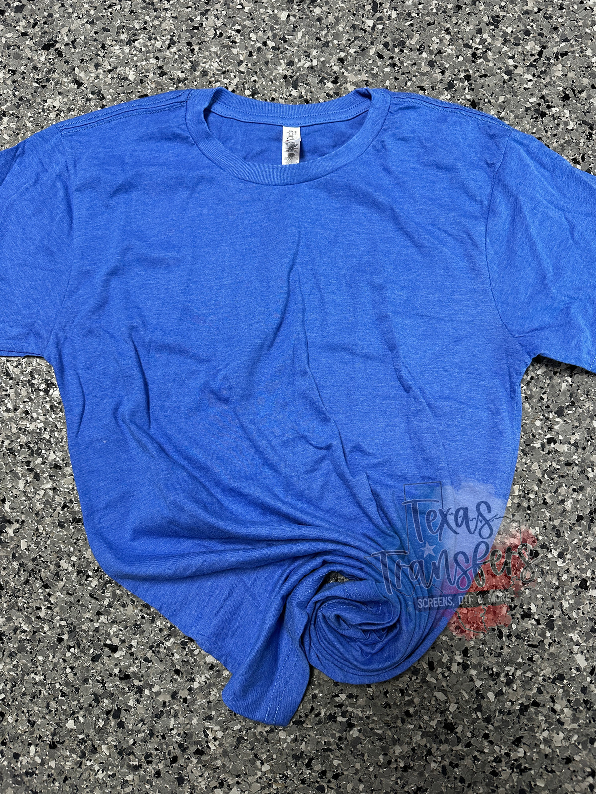 Heather Royal Blank T-Shirt