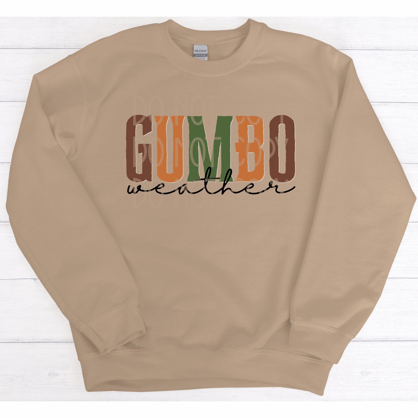Gumbo Weather DTF - Texas Transfers and Designs