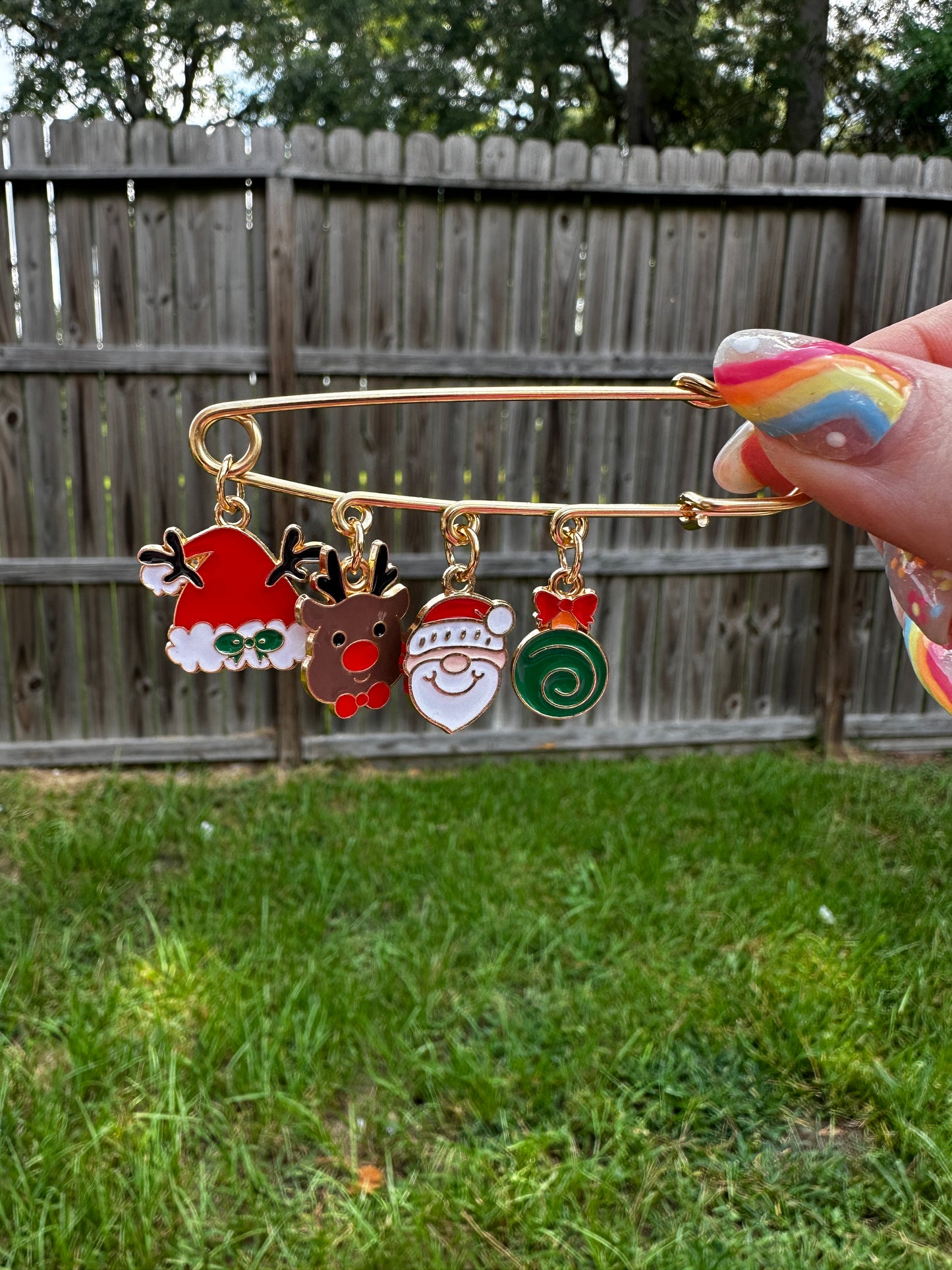 Hat Pins with Charms - Texas Transfers and Designs