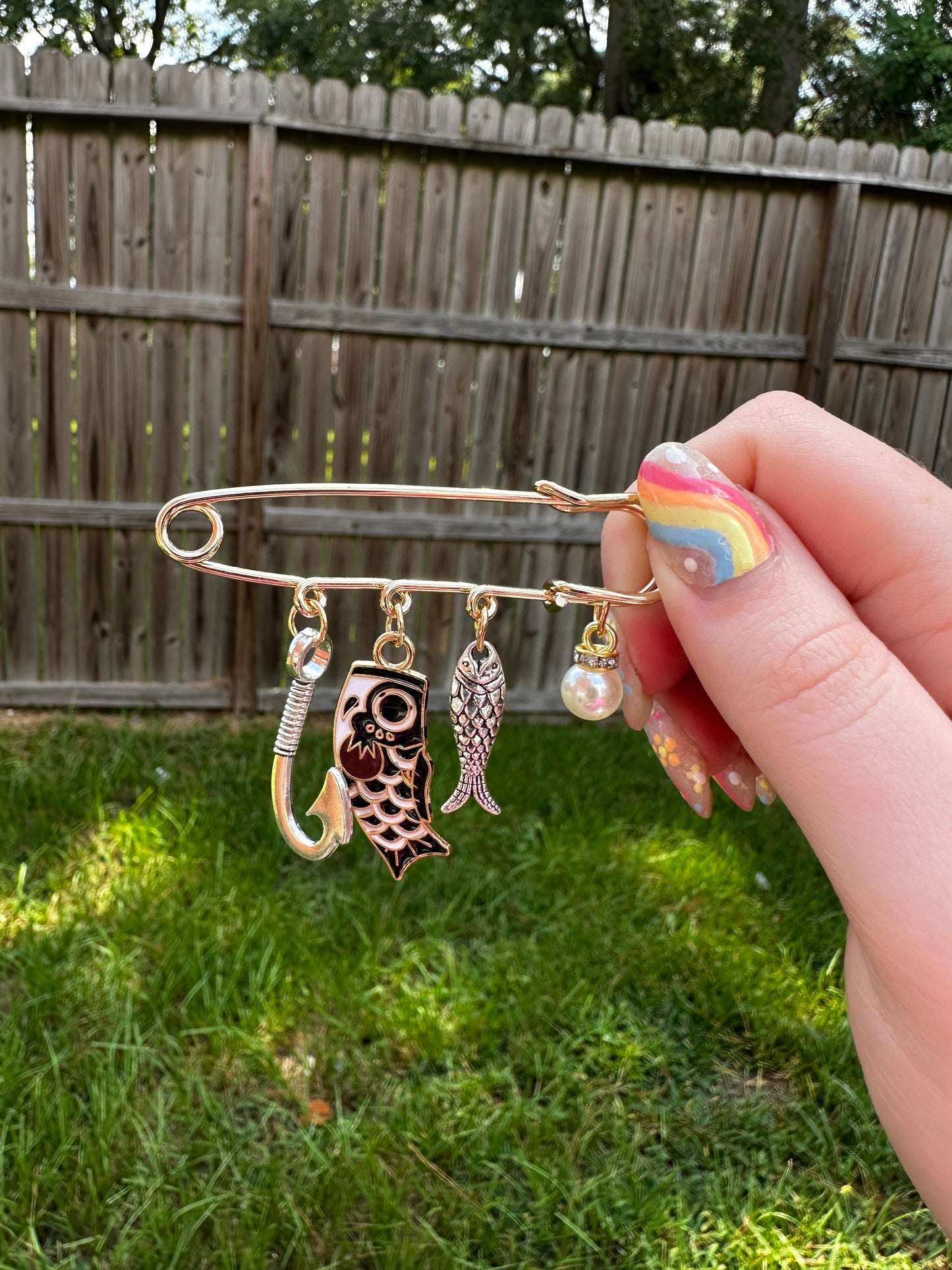 Hat Pins with Charms - Texas Transfers and Designs