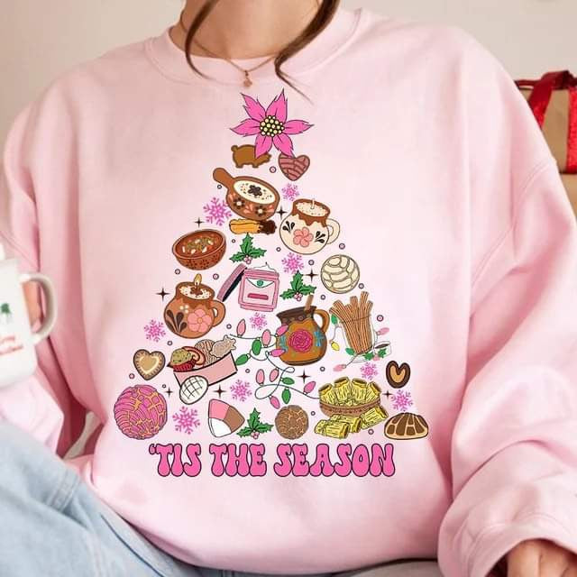 ‘Tis the Season Christmas Tree DTF - Texas Transfers and Designs