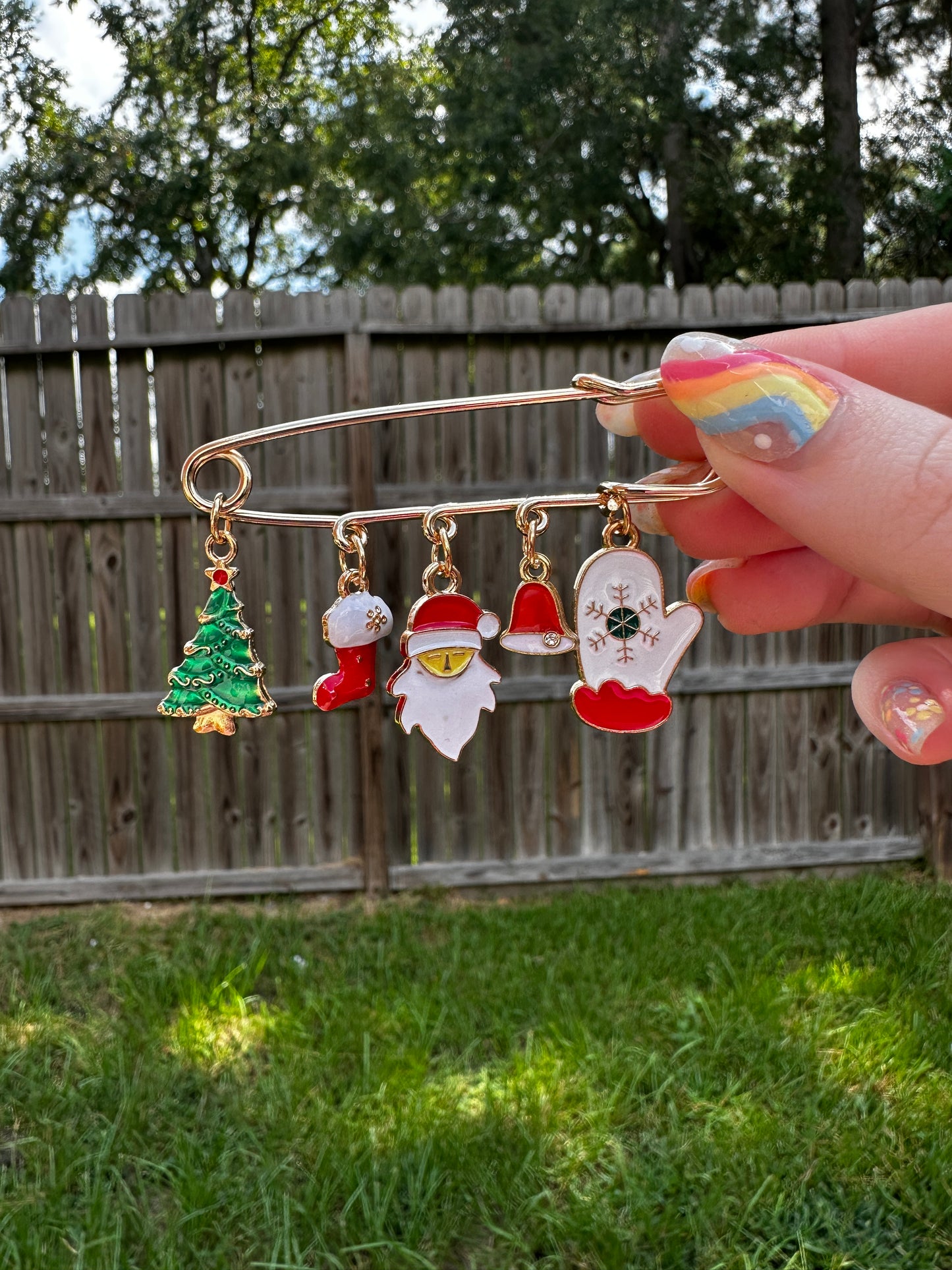 Hat Pins with Charms - Texas Transfers and Designs