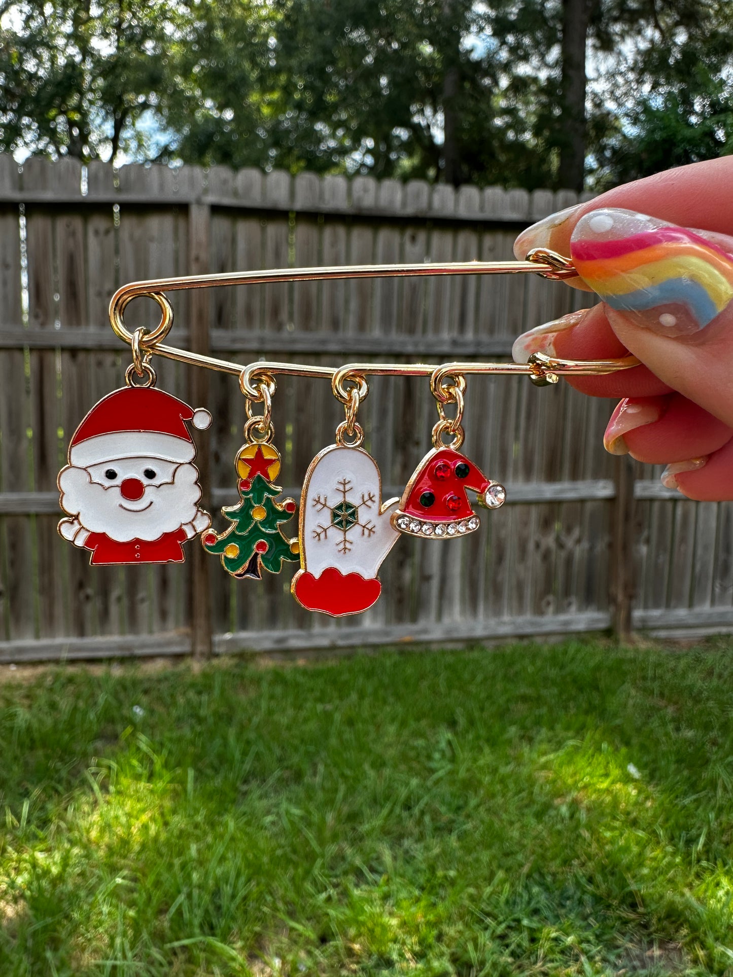Hat Pins with Charms - Texas Transfers and Designs