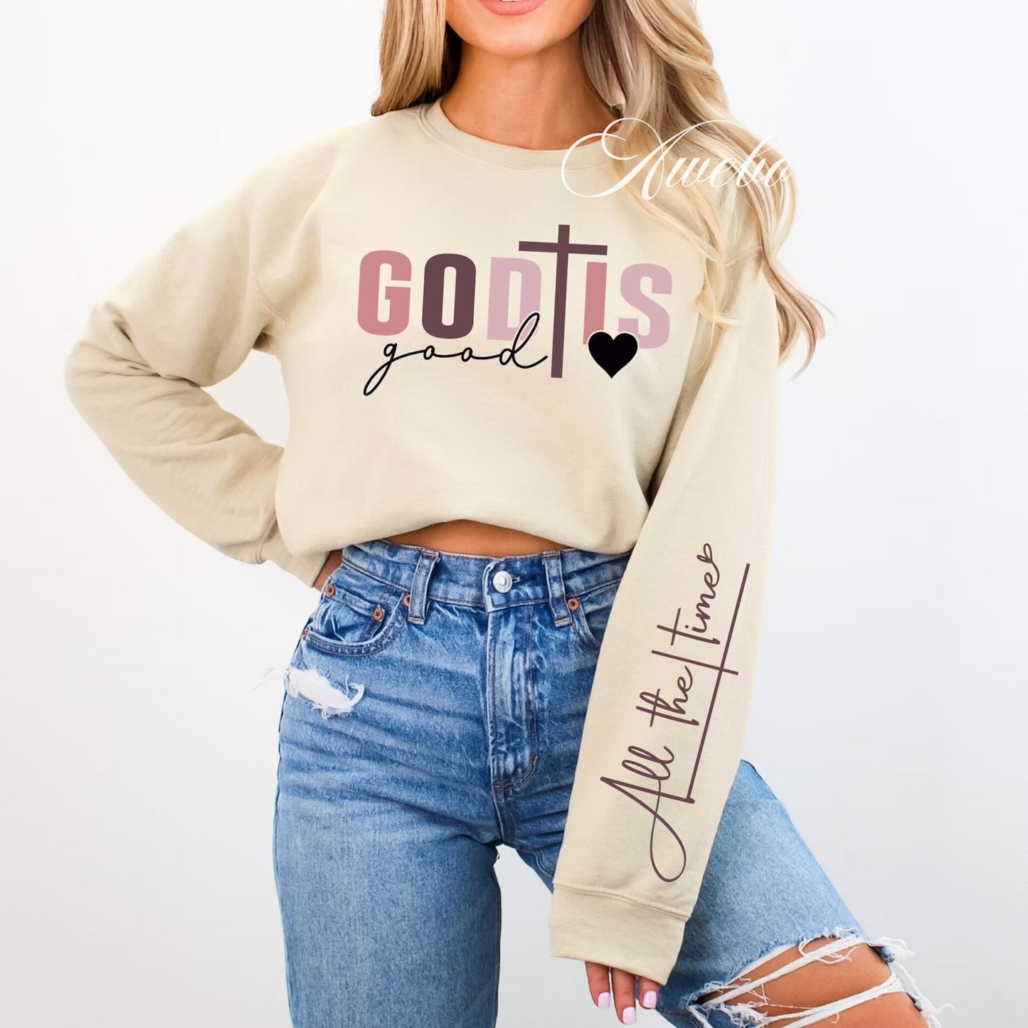 God is Good All the Time DTF - Texas Transfers and Designs