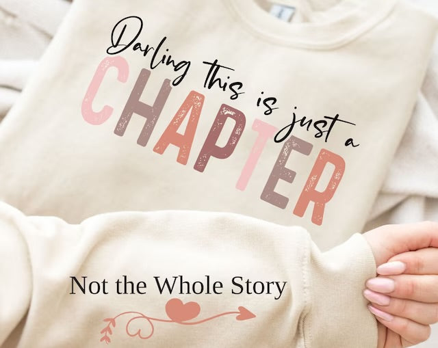 Darling This is Just a Chapter DTF - Texas Transfers and Designs