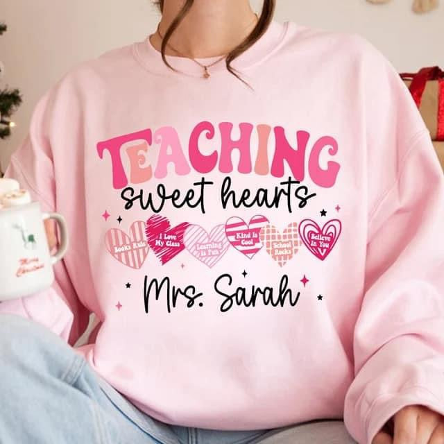 Teaching Sweethearts *Customizable* DTF - Texas Transfers and Designs