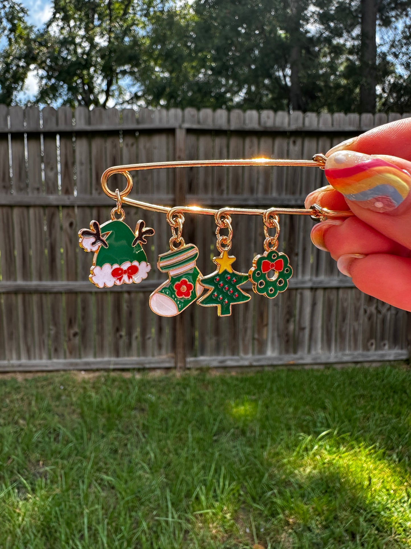 Hat Pins with Charms - Texas Transfers and Designs