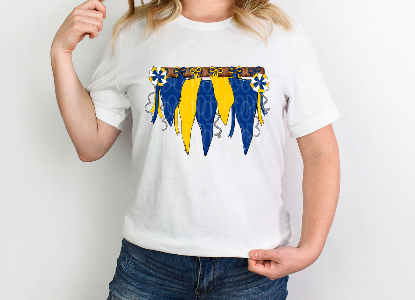 PRE-ORDER Mascot Pennants *BLANK* DTF