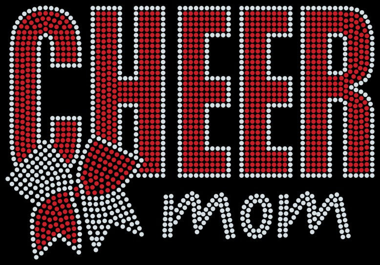 Cheer Mom Spangle Transfer - Texas Transfers and Designs