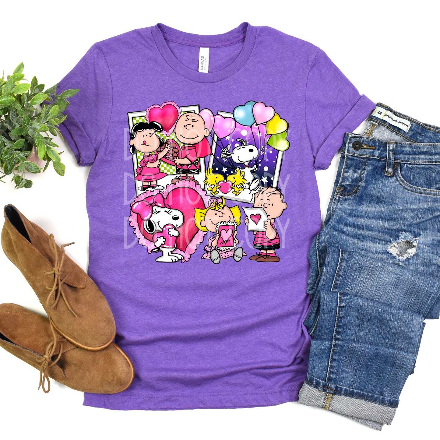 CB Valentine’s Polaroid DTF - Texas Transfers and Designs